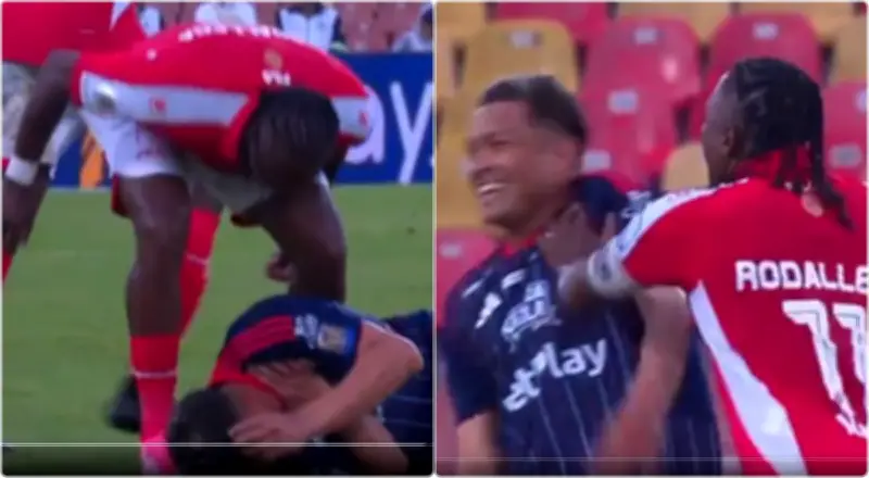 Nuevo enfrentamiento entre Teófilo Gutiérrez y Hugo Rodallega en Santa Fe vs Junior