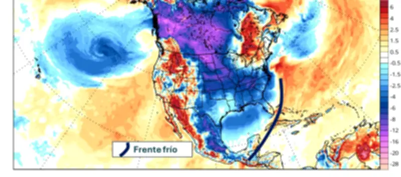 Nuevo frente frío amenaza con intensas lluvias e inundaciones en Colombia