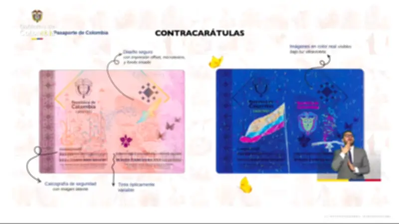 Nuevo pasaporte colombiano 2026: diseño renovado sin costos adicionales