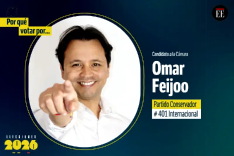 Omar Feijoo: Propuestas y posturas del candidato a la Cámara por la diáspora colombiana