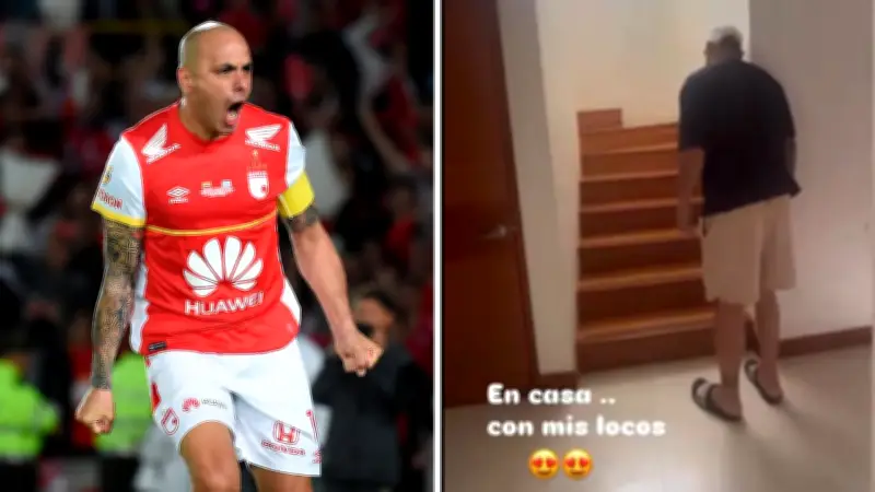 Omar Pérez se recupera en casa tras sufrir infarto: emotivo reencuentro con sus hijos