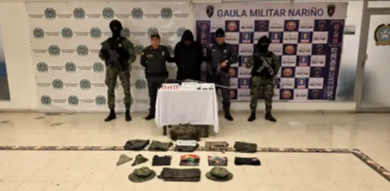 Operativo en Mallama, Nariño, deja un capturado y armas incautadas por homicidios