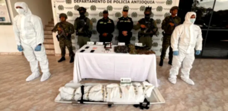 Operativo 'San Martín' neutraliza a alias 'Venezuela', cabecilla del Frente 36 de disidencias Farc en Antioquia