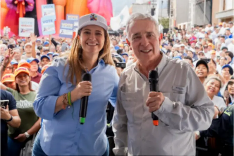 Paloma Valencia propone a Álvaro Uribe como vicepresidente en campaña electoral