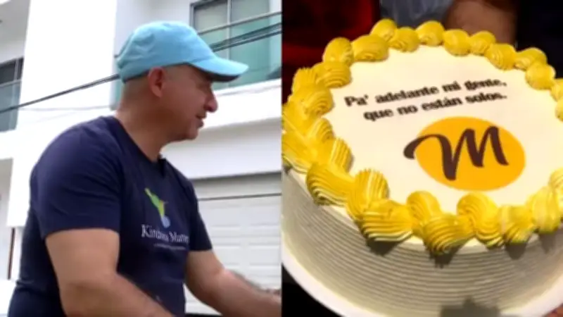 Panadero colombiano, héroe en Ucrania, ahora auxilia damnificados por lluvias en Córdoba