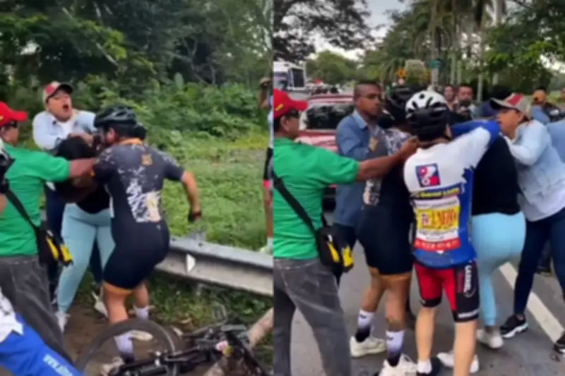 Pelea callejera por infidelidad: esposa enfrenta a amante de su marido en vía pública