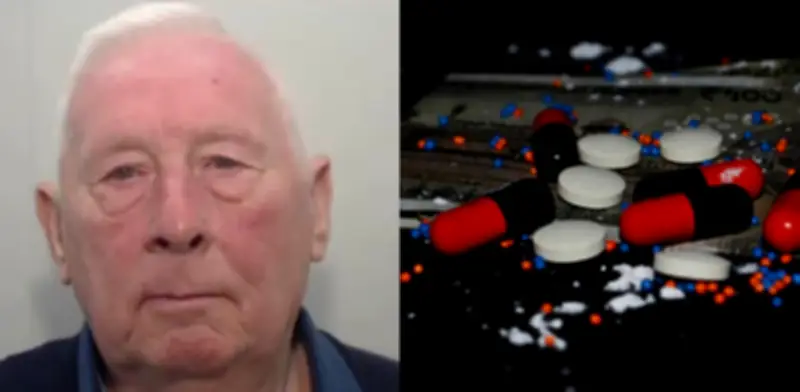Pensionado británico usó premio de lotería para financiar imperio de narcotráfico con su hijo