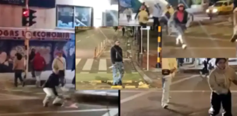 Policía atribuye riña con cuchillos en Chapinero a intolerancia, mientras víctima denuncia intento de hurto