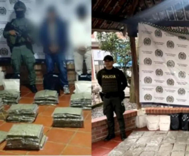 Policía captura a tres personas e incauta marihuana creepy en controles en Santander de Quilichao