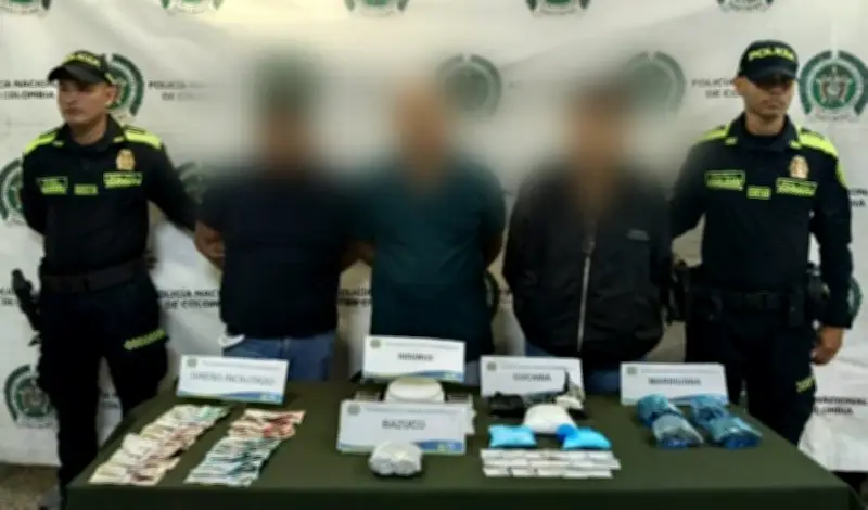 Policía de Barranquilla asesta golpe a bandas 'los Costeños' y 'los Pepes' en operativo antidrogas