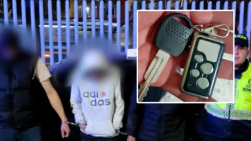 Policía desmantela banda de robo de carros con clonadores de controles en Bogotá tras balacera