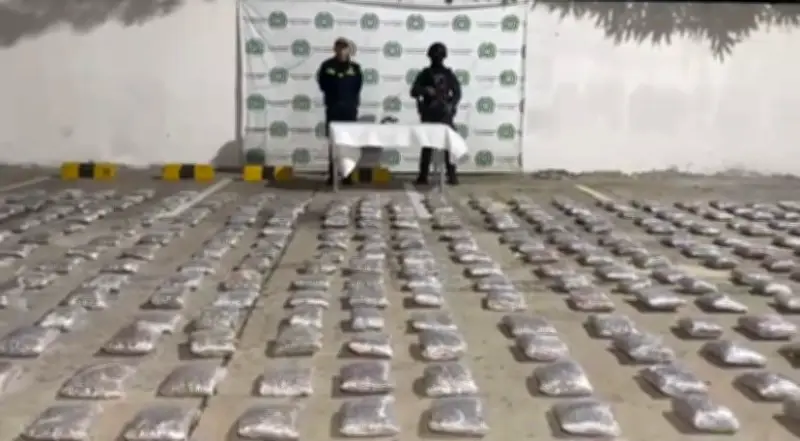 Policía incauta 730 kilos de marihuana en Barranquilla y golpea finanzas de 'Los Pepes'