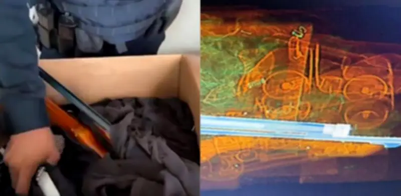 Policía incauta dos carabinas ocultas en juguetes y ropa en aeropuerto El Dorado de Bogotá