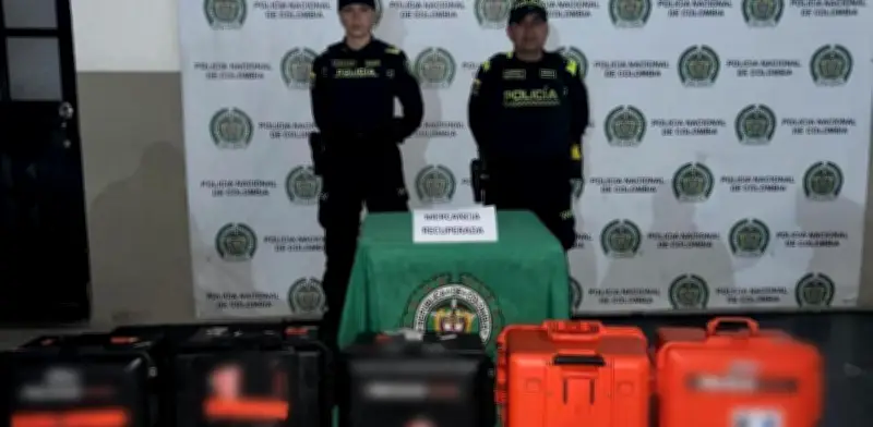 Policía recupera equipos de audio valuados en $200 millones tras hurto en Bogotá