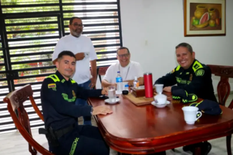 Policía y Diócesis de Magangué unen esfuerzos para fortalecer seguridad en el sur de Bolívar