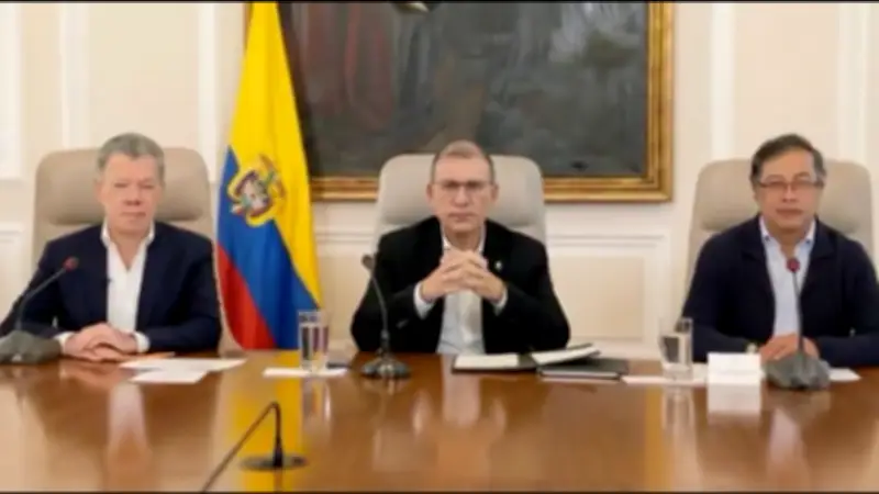 Polémica por video de IA de Roy Barreras con Petro y Santos en Casa de Nariño