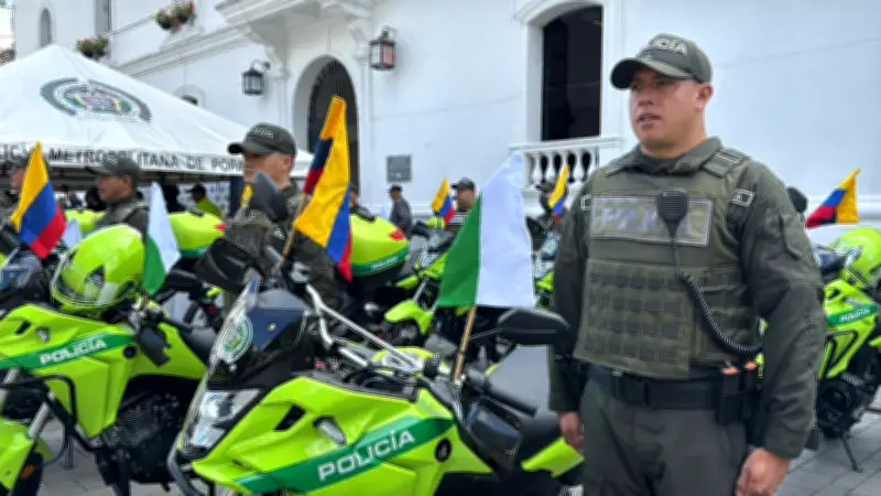 Popayán fortalece seguridad con 12 nuevas motocicletas para patrullaje policial