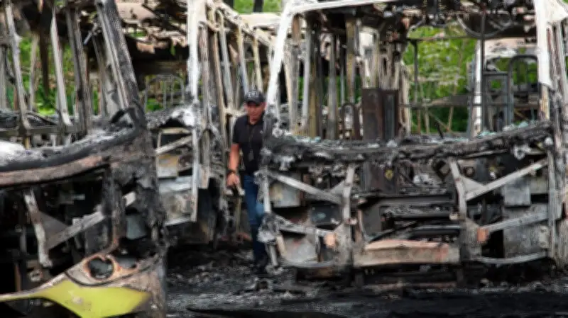 Portal de Girón: 8 años sin operar y $22.000 millones en abandono tras incendio de buses