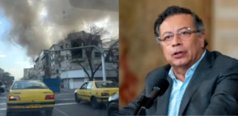 Presidente Petro condena ataques de Israel y EE.UU. contra Irán que dejan decenas de muertos