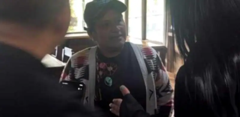 Primera imagen de la senadora Aida Quilcué tras ser interceptada en Cauca: está con guardia indígena