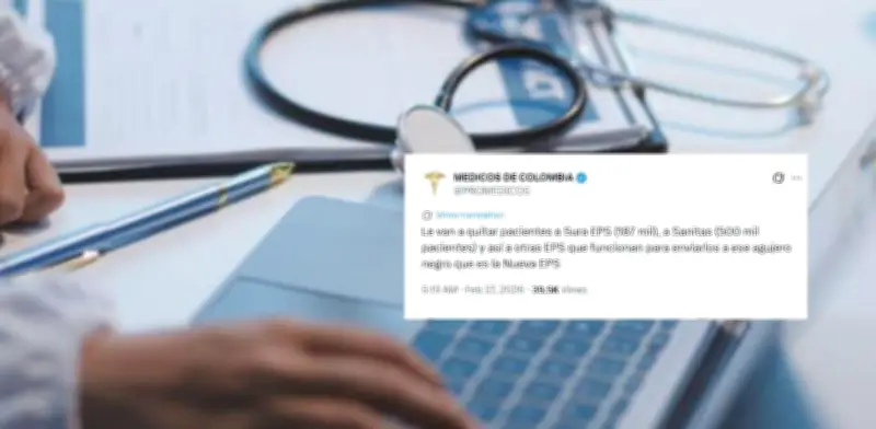 Promédicos alerta sobre posible traslado masivo de usuarios de Sura y Sanitas a Nueva EPS