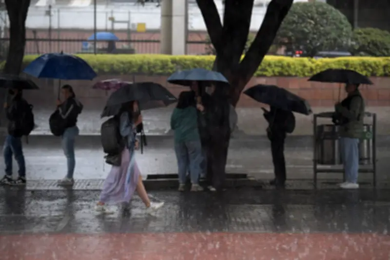 Pronóstico de lluvias intensas afecta a gran parte de Colombia este martes