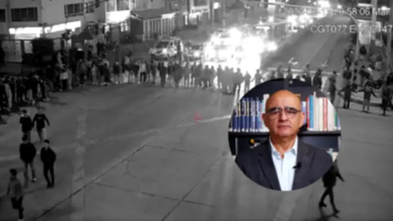 Protestas en Bogotá por fallo judicial que designa a Ismael Peña como rector de la Universidad Nacional