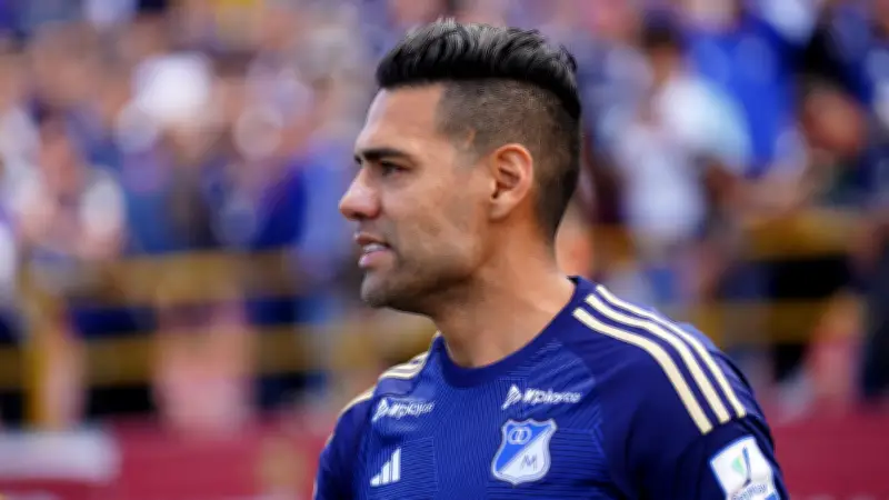 Radamel Falcao García sufre lesión muscular leve en Millonarios: ya está en rehabilitación