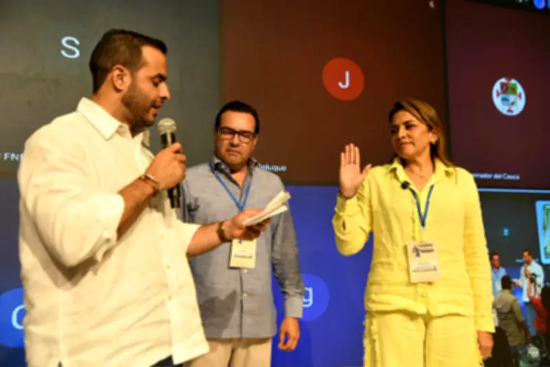 Rafaela Cortés, gobernadora del Meta, asume presidencia de la Federación Nacional de Departamentos