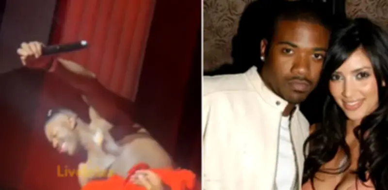Ray J, ex de Kim Kardashian, alarma a seguidores con concierto sangrante y monitor cardíaco