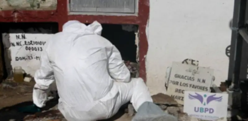 Recuperan 32 cuerpos de desaparecidos en el conflicto armado en cementerio de Popayán