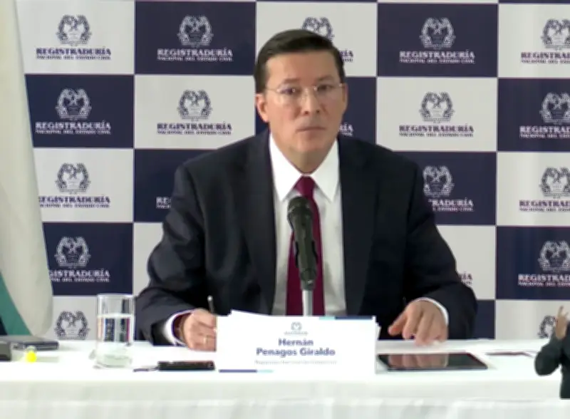 Registrador Nacional responde a Petro sobre formularios E-14 y seguridad electoral