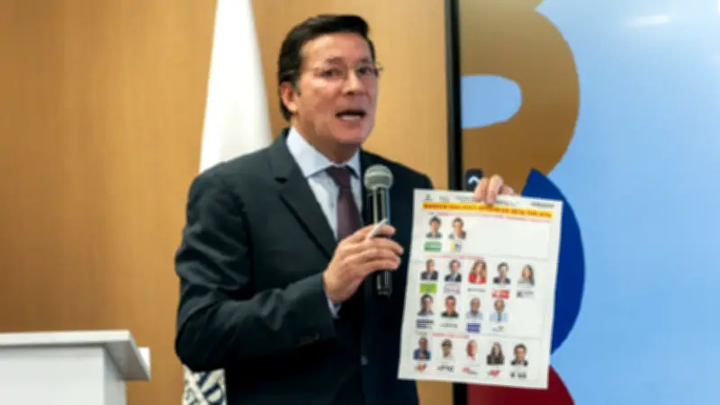 Registraduría presenta tarjetón definitivo para consultas del 8 de marzo sin cambios