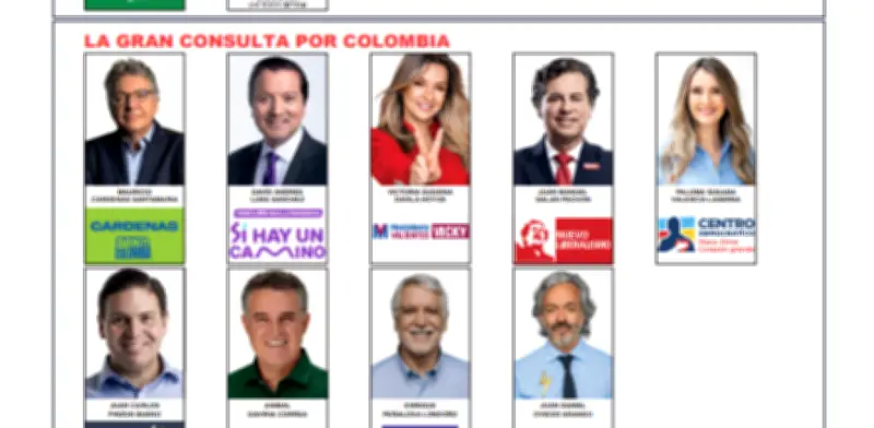 Registraduría revela diseño de tarjeta electoral para consultas del 8 de marzo