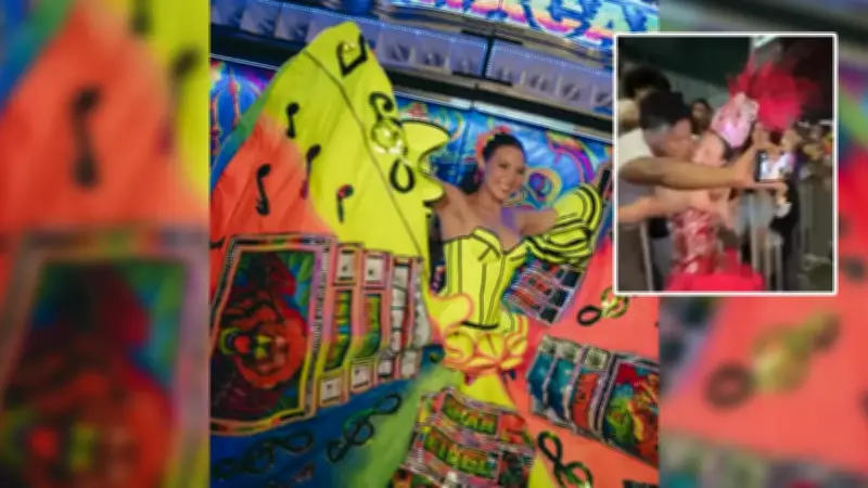 Reina del Carnaval de Barranquilla rompe silencio tras beso forzado durante desfile