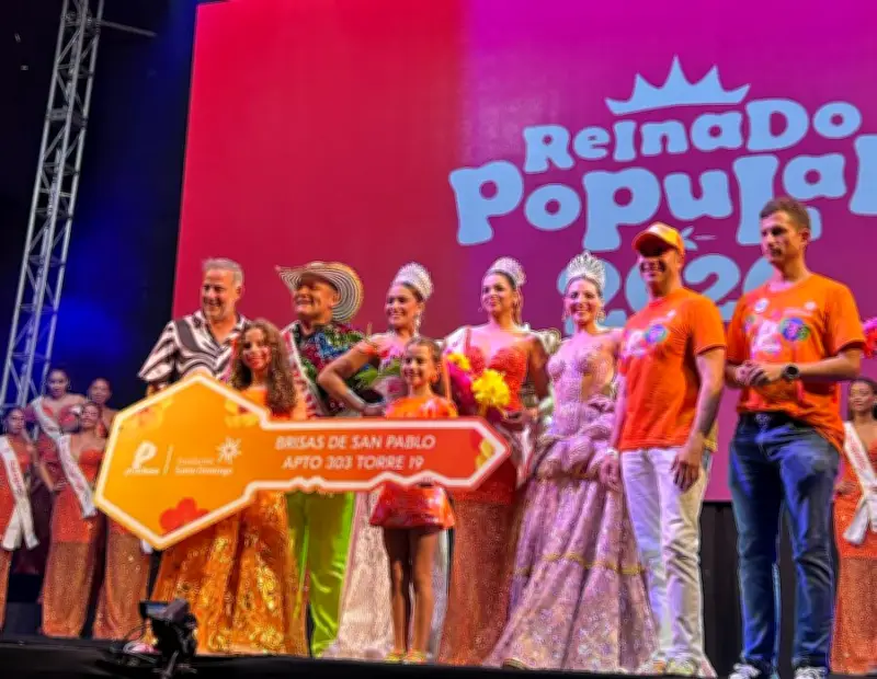 Reina Popular del Carnaval de Barranquilla recibe vivienda propia como premio histórico