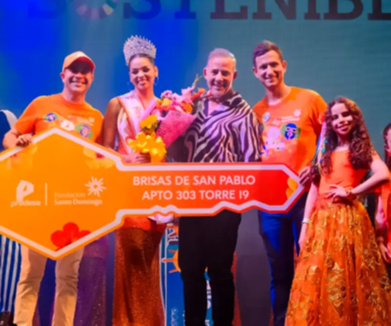 Reina Popular del Carnaval de Barranquilla recibe vivienda propia como premio