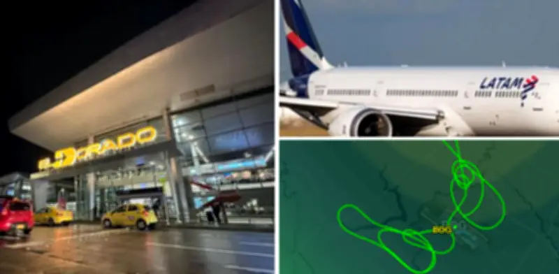 Revelan audio de torre de control tras incidente entre helicóptero FAC y avión Latam en El Dorado