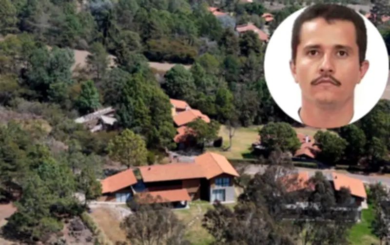 Revelan imágenes del lujoso refugio de 'El Mencho' en Jalisco con equipo médico y altares