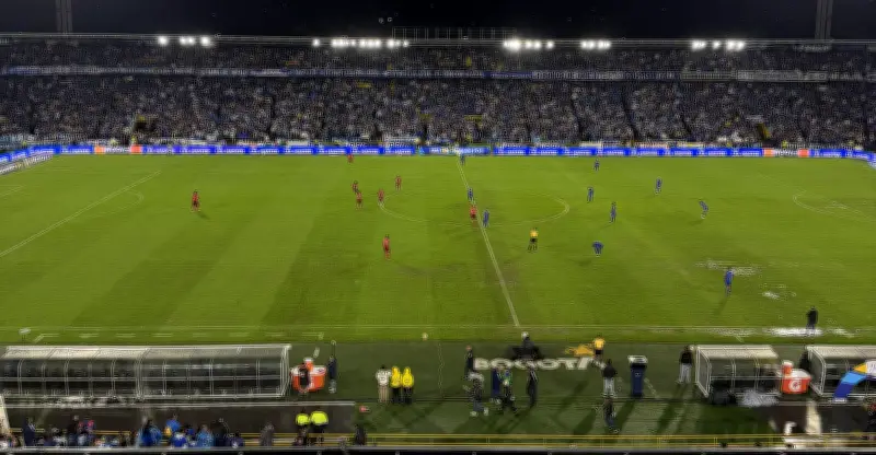 Santa Fe enfrenta multa millonaria por estado de la cancha del Campín en Bogotá