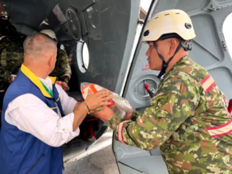 Santander activa puntos de acopio para damnificados por lluvias en Floridablanca y Bucaramanga