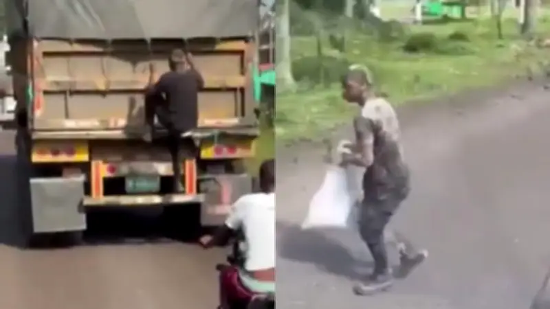 Saqueos a camiones en vía al puerto de Buenaventura: delincuencia aprovecha congestión de hasta 7 horas