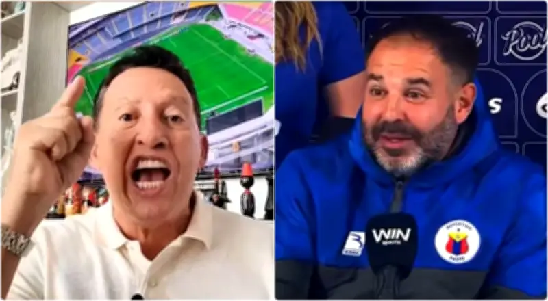 Óscar Rentería defiende a periodistas y critica duramente al técnico español Risueño