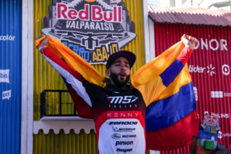 Sebastián Holguín conquista el Red Bull Valparaíso Cerro Abajo 2026 para Colombia