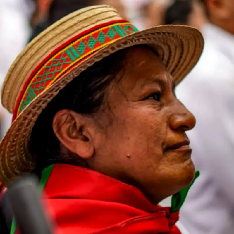 Secuestran a la senadora Aída Quilcué en vía del oriente del Cauca durante trabajo comunitario