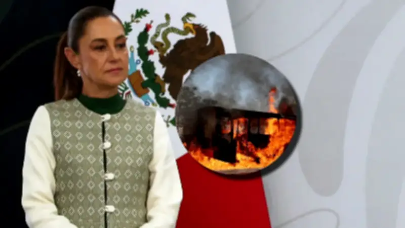 Sheinbaum afirma que México mantiene normalidad pese a escalada de violencia reciente