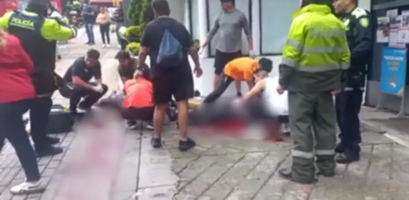 Sicariato en Bogotá: empresario arrocero y su guardaespaldas asesinados en ataque planeado en la calle 85