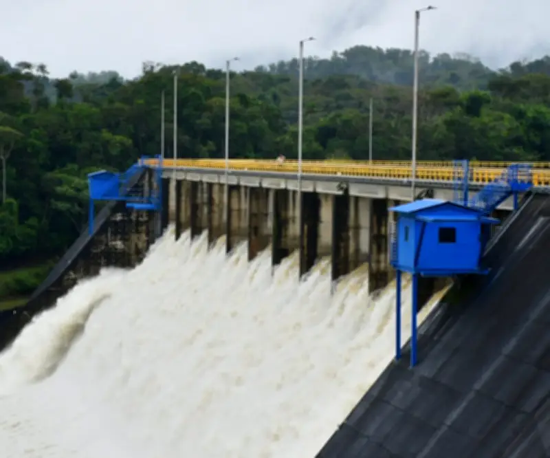 Siete embalses superan el 90% de capacidad por lluvias intensas en Colombia
