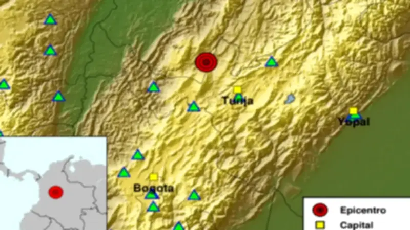 Siete temblores sacudieron Colombia este 24 de febrero: reporte completo por municipios