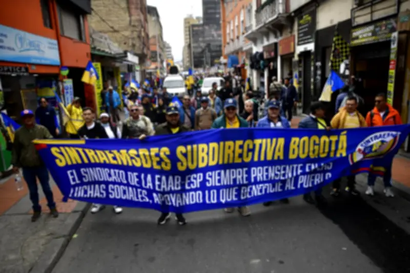 Sindicatos se suman a marchas convocadas por Petro en defensa del salario mínimo en Bogotá